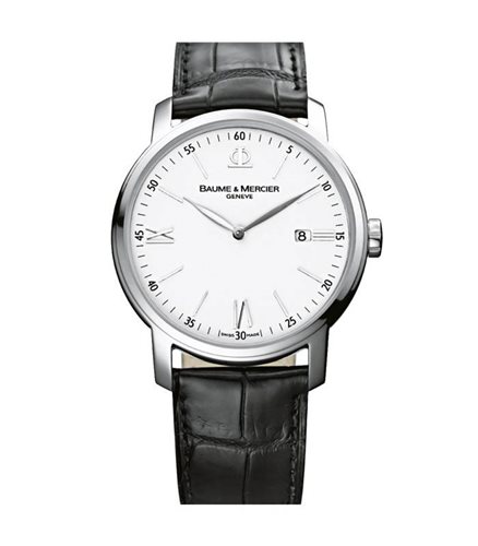 Oiritaly Watch Quartz Man Baume Mercier 10379 Classima